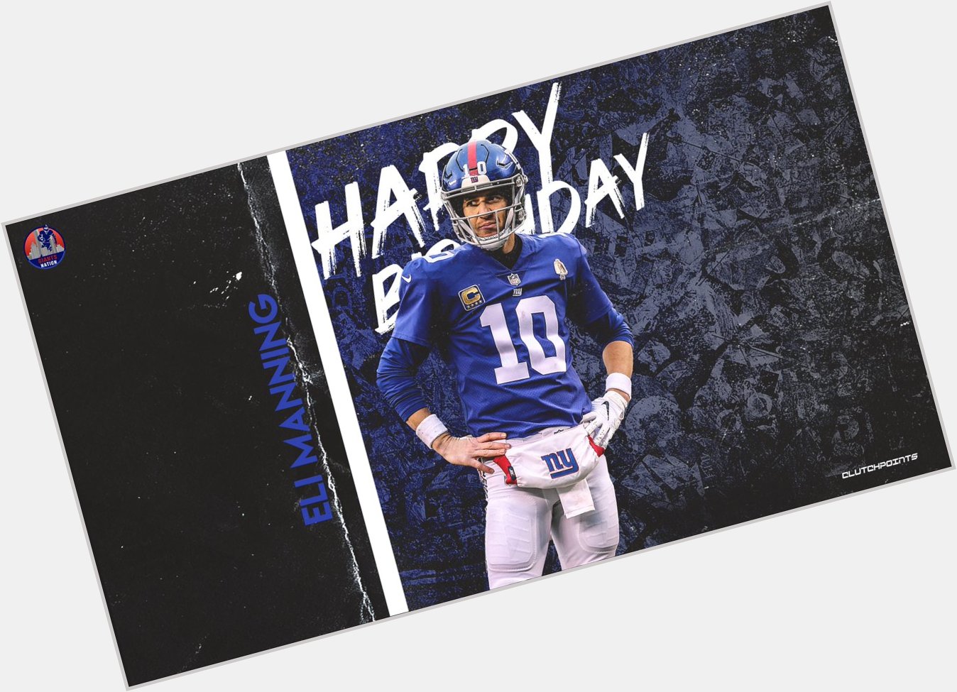 Join us in wishing Eli Manning a happy 39th birthday  