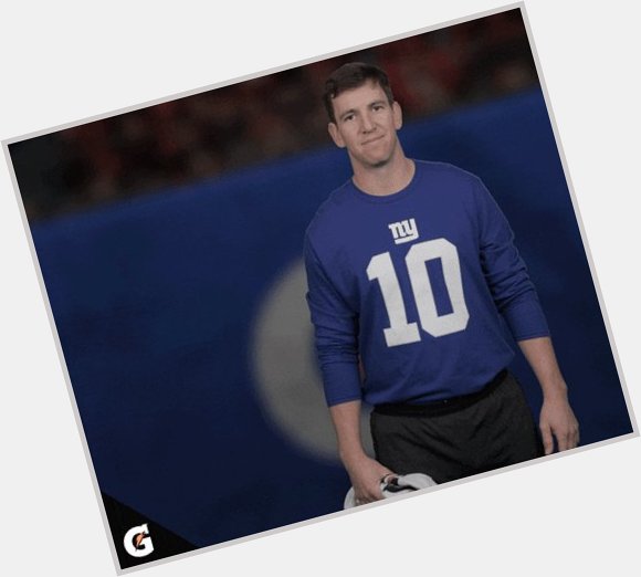 Happy Birthday to my king. Eli Manning you legend. Have a day. 