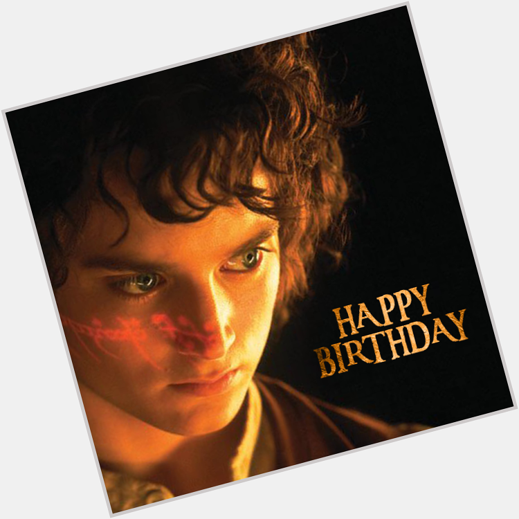 Wishing Elijah Wood a very happy birthday! Share your wishes for the legendary Hobbit from middle- earth below! 