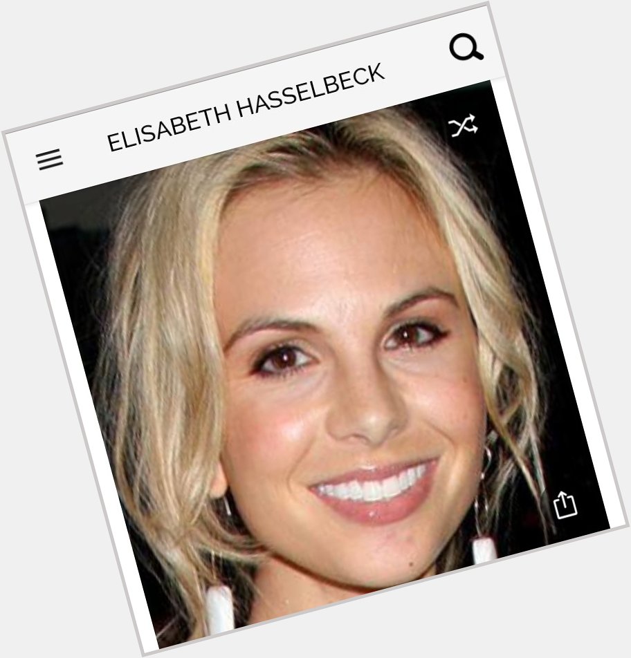 Happy birthday to this great TV Show host.  Happy birthday to Elisabeth Hasselbeck 
