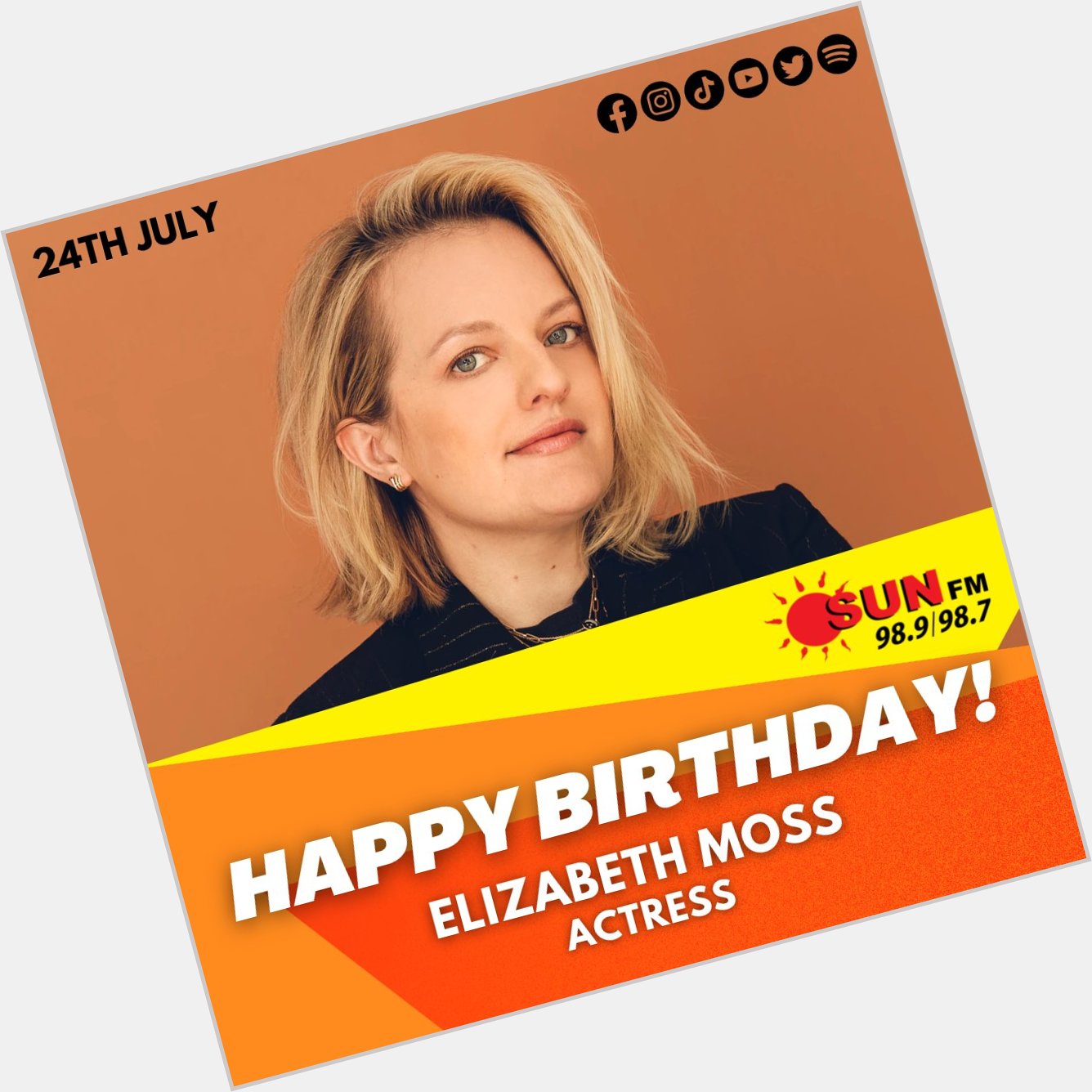 Happy Birthday Elisabeth Moss!  