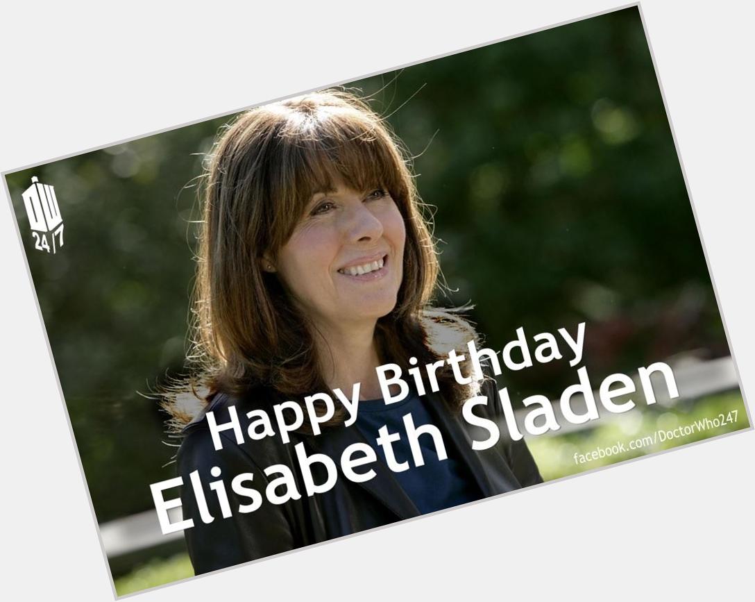 Happy Birthday Day to the wonderful Elisabeth Sladen!! She was a fantastic companion. RIP  