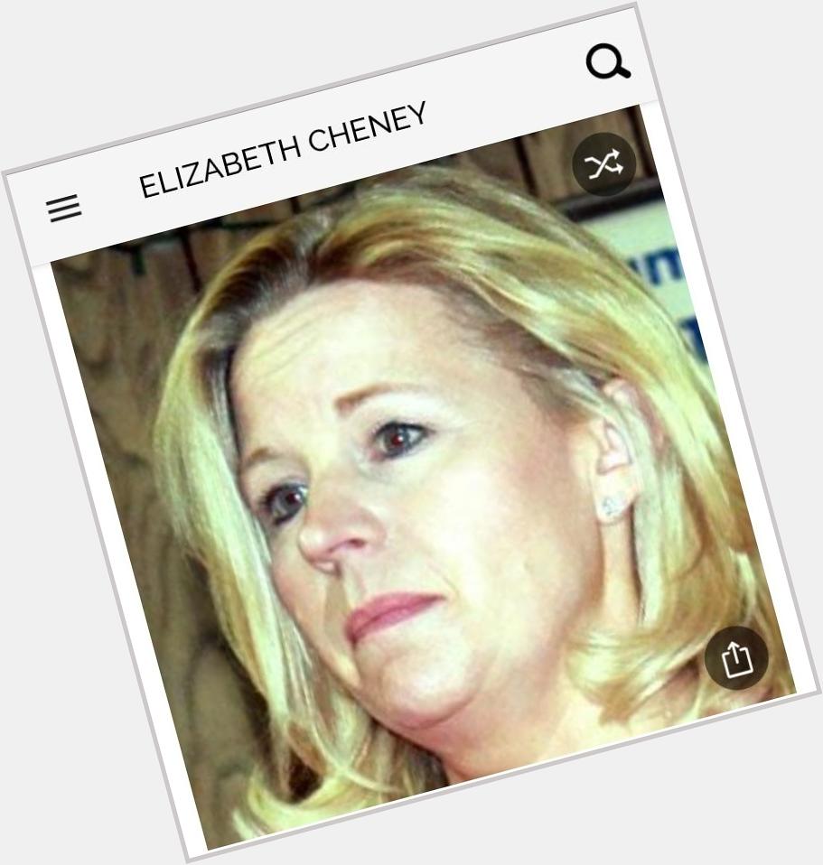 I don\t usually wish Republicans happy birthday but she deserves my respect.  Happy birthday to Elizabeth Cheney 