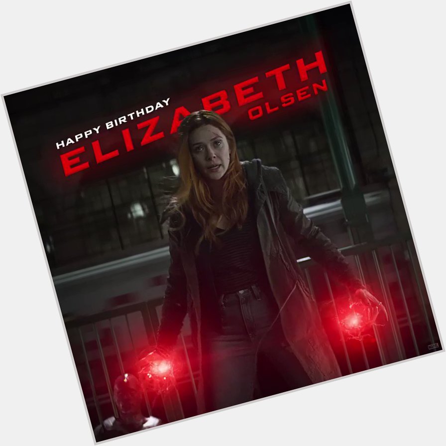 Remember, Scarlet Witch, they haven\t moved on!

Happy Birthday Elizabeth Olsen 