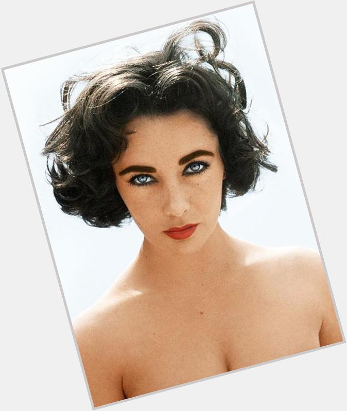 Happy Birthday to Elizabeth Taylor who would have been 83  today. Words do not do justice to her beauty. 