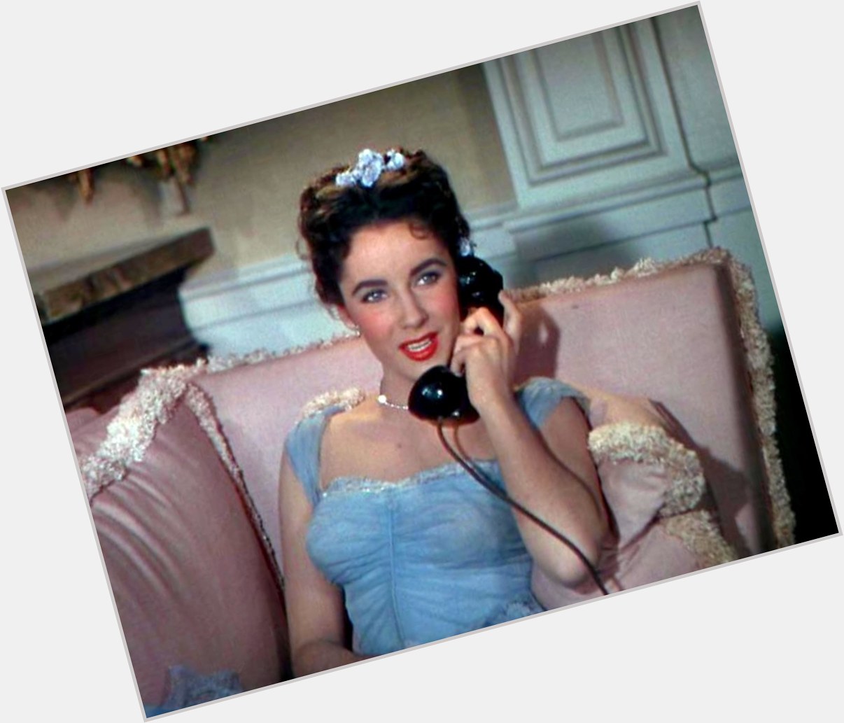Happy heavenly birthday to Elizabeth Taylor, seen here in MGM\s A Date with Judy (1948). 