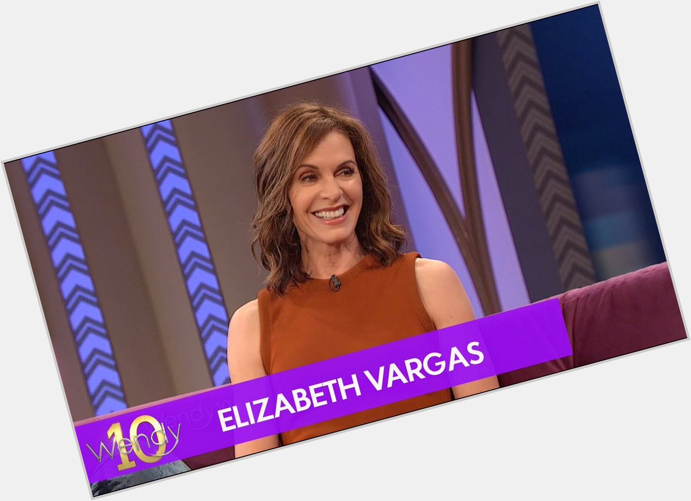 September 6:Happy 57th birthday to journalist,Elizabeth Vargas(\"anchor of ABC\s television newsmagazine 20/20\") 