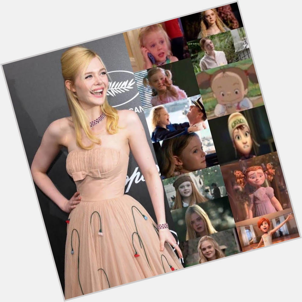 Happy 25th Birthday to Dakota Fanning\s younger sister Elle Fanning! 