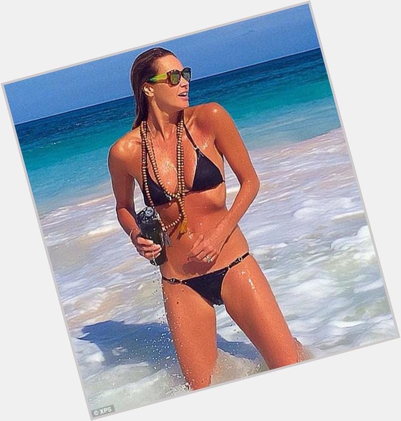 Happy 50th bday to the stunning Elle MacPherson - rocking tassel necklaces & a bikini!  Ours are £15  