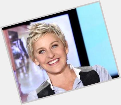 Happy 57th birthday to famous TV host & comedian, Ellen DeGeneres! 