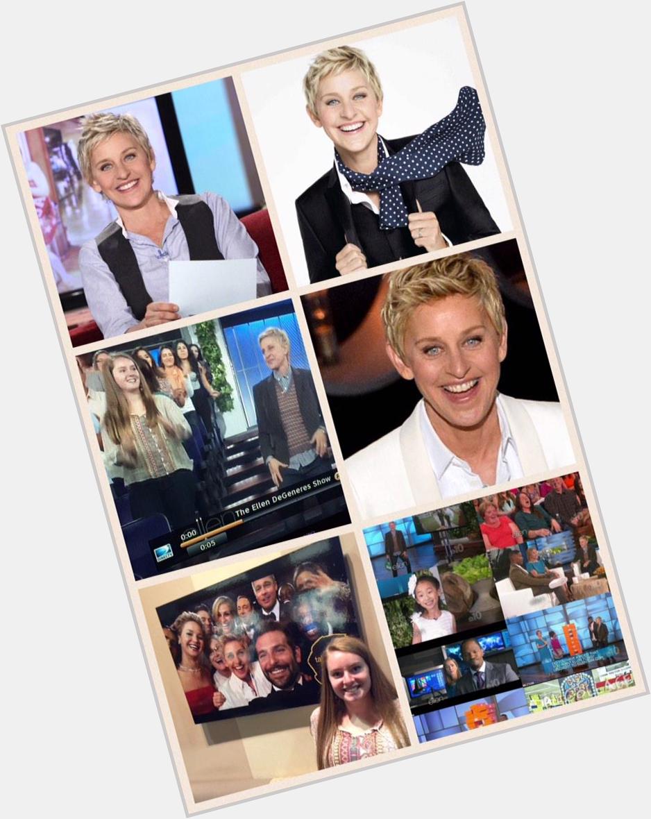 A special Happy Birthday to the one and only Ellen DeGeneres! You are an inspiration to me. I love you! 