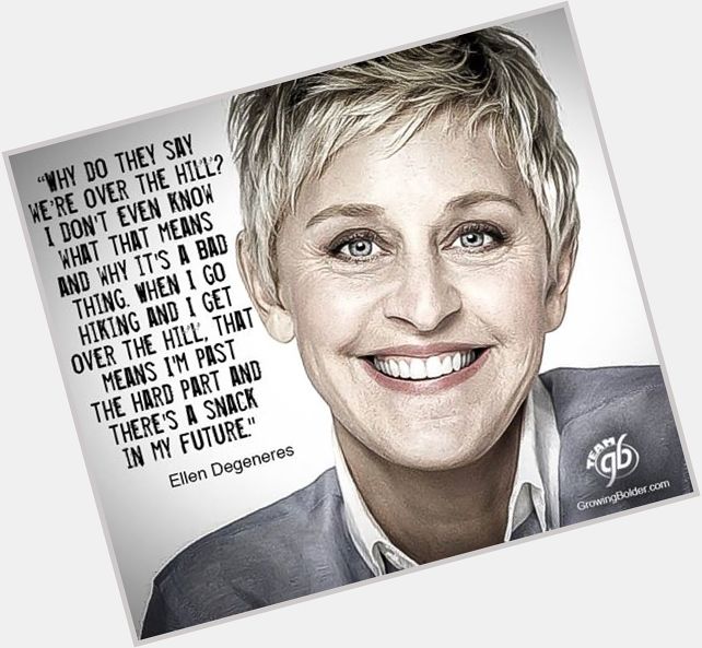 Happy birthday to Ellen DeGeneres, who turns 57 today! The comedian and television talk show host is a great example 