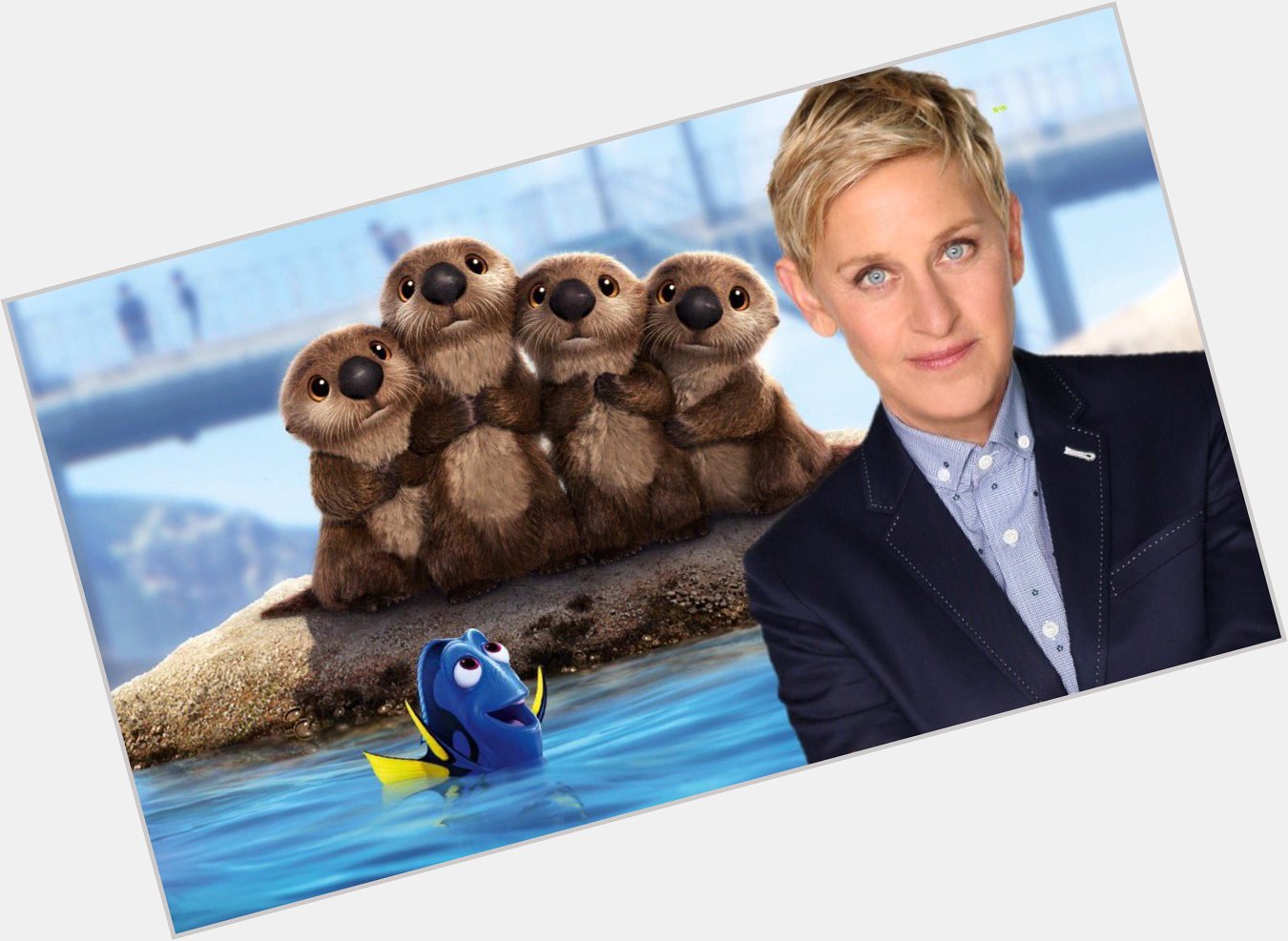 Happy birthday to the voice of Dory, the hilarious Ellen DeGeneres! to show her some birthday love! 