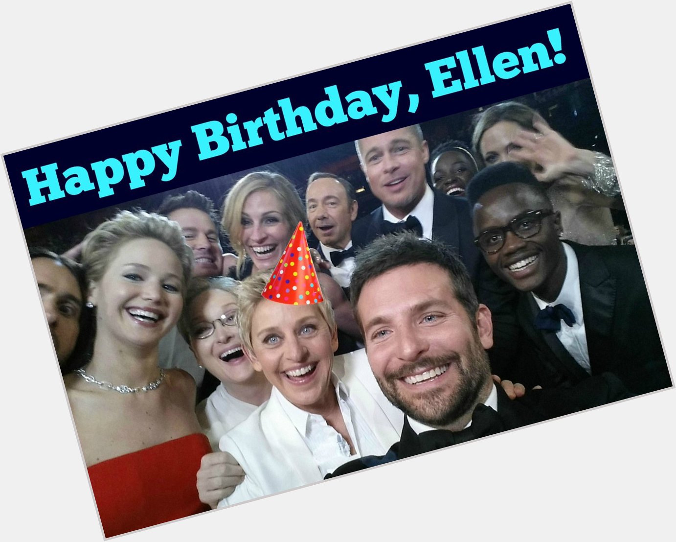 Happy 58th Birthday to Ellen DeGeneres! Do you have a favorite moment? 