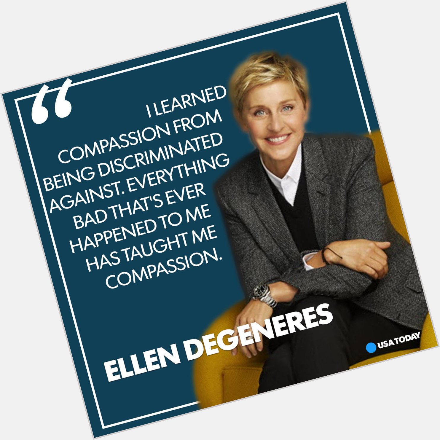 Happy 60th birthday, Ellen DeGeneres! 