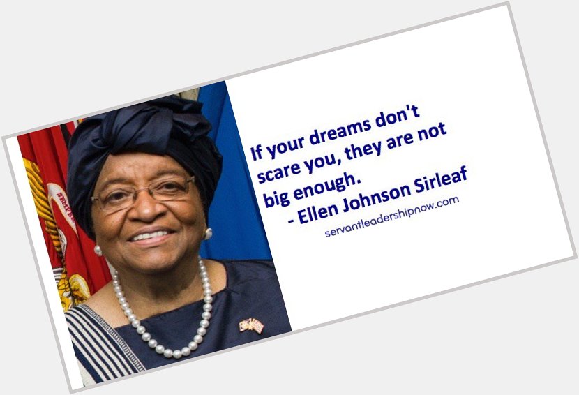 Happy Birthday Ellen Johnson Sirleaf, 1st elected female pres in & Nobel Prize winner! 