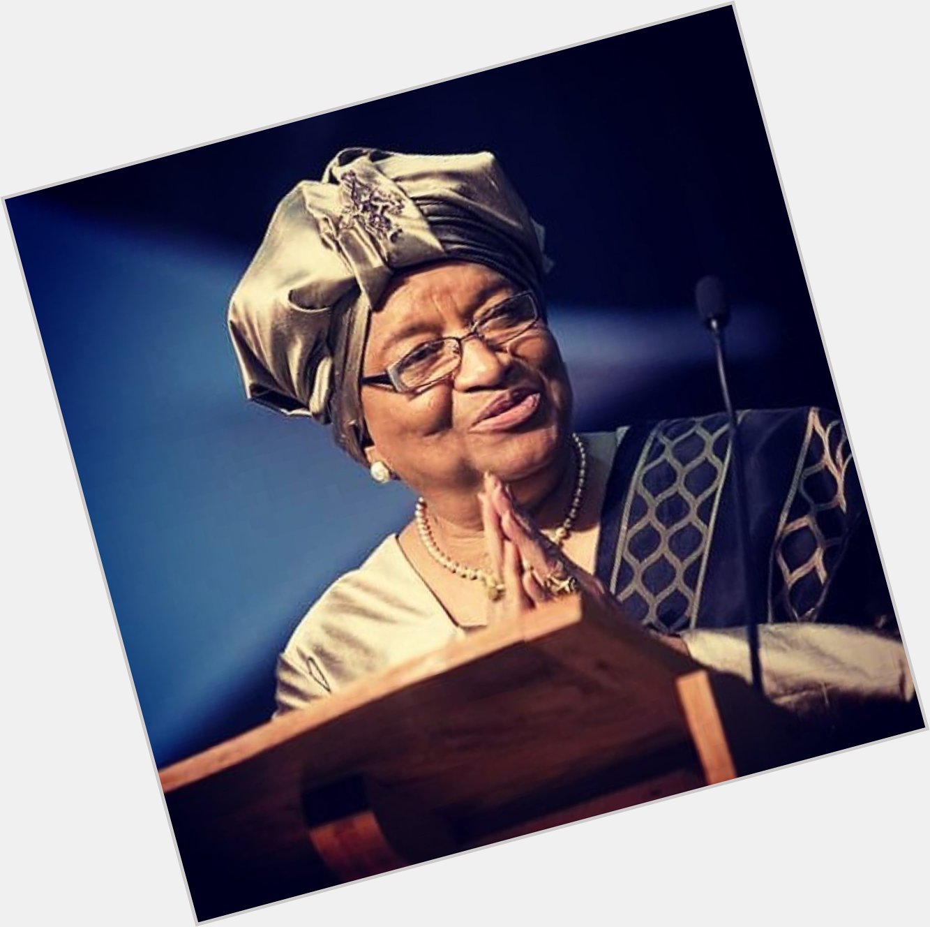 A motivation to many! She\s an icon of Peace! Happy Birthday Her Excellence, Hon, Ellen Johnson Sirleaf! 