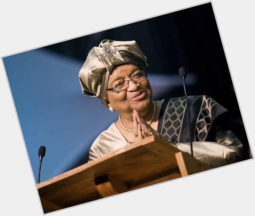 Happy birthday to you  Madam Ellen Johnson Sirleaf. 