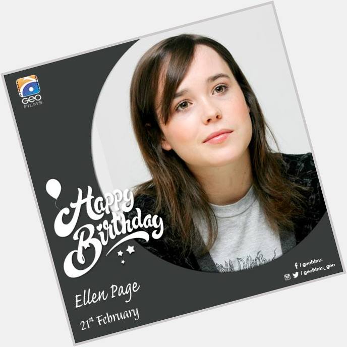 Happy Birthday Ellen Page!  