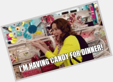   Truly the ideal birthday dinner. Happy Birthday to this ray of sunshine, Ellie Kemper 