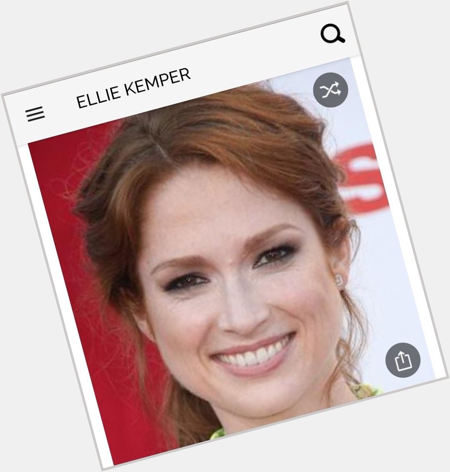 Happy birthday to this great actress.  Happy birthday to Ellie Kemper 