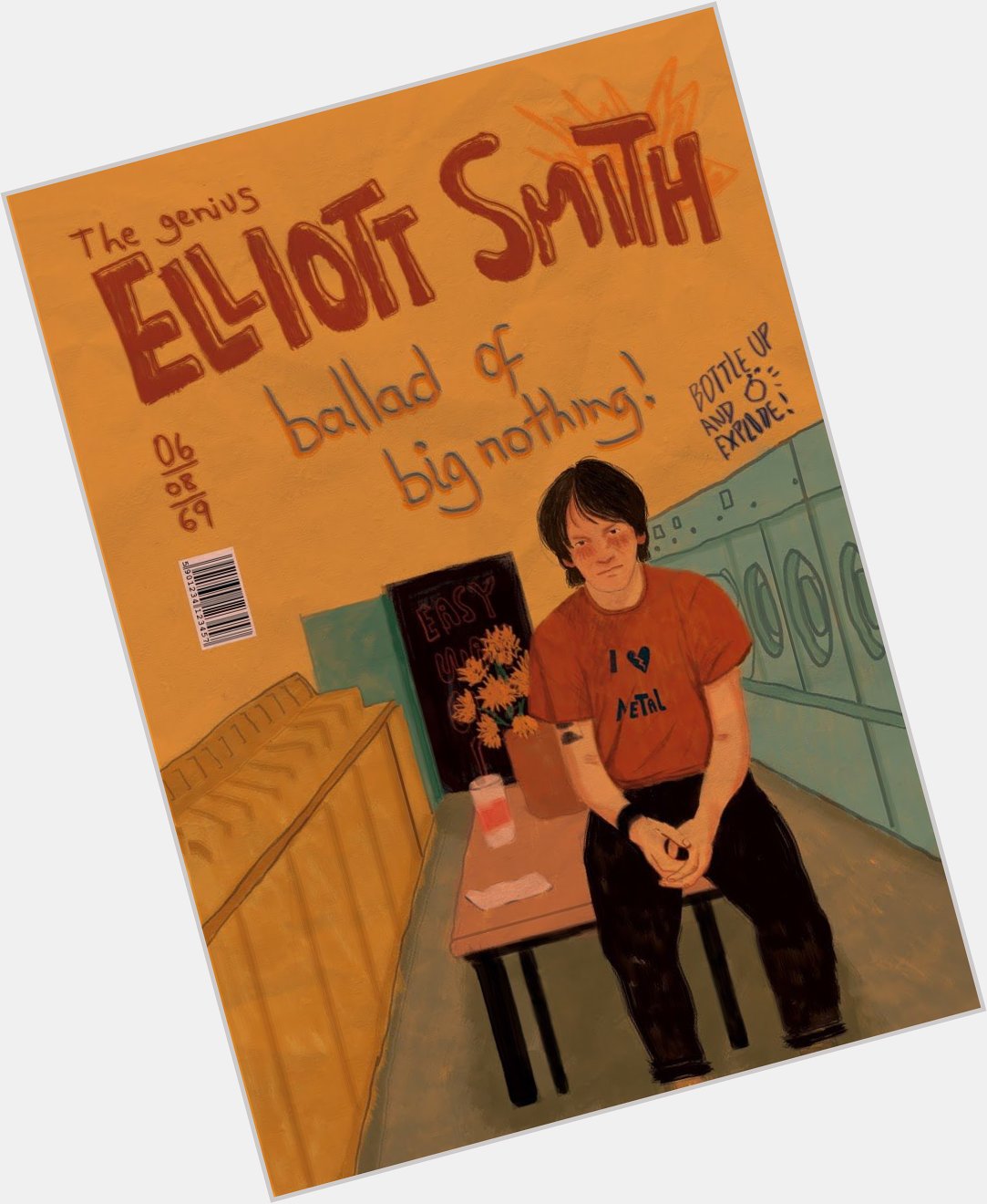 Happy birthday, birthday boy. The softest voice, the genius, Elliott Smith! I love you   