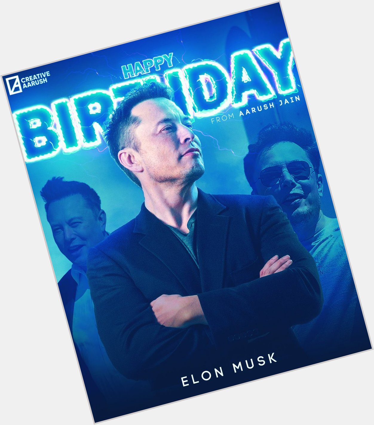 Happy birthday. Elon musk = innovation    
