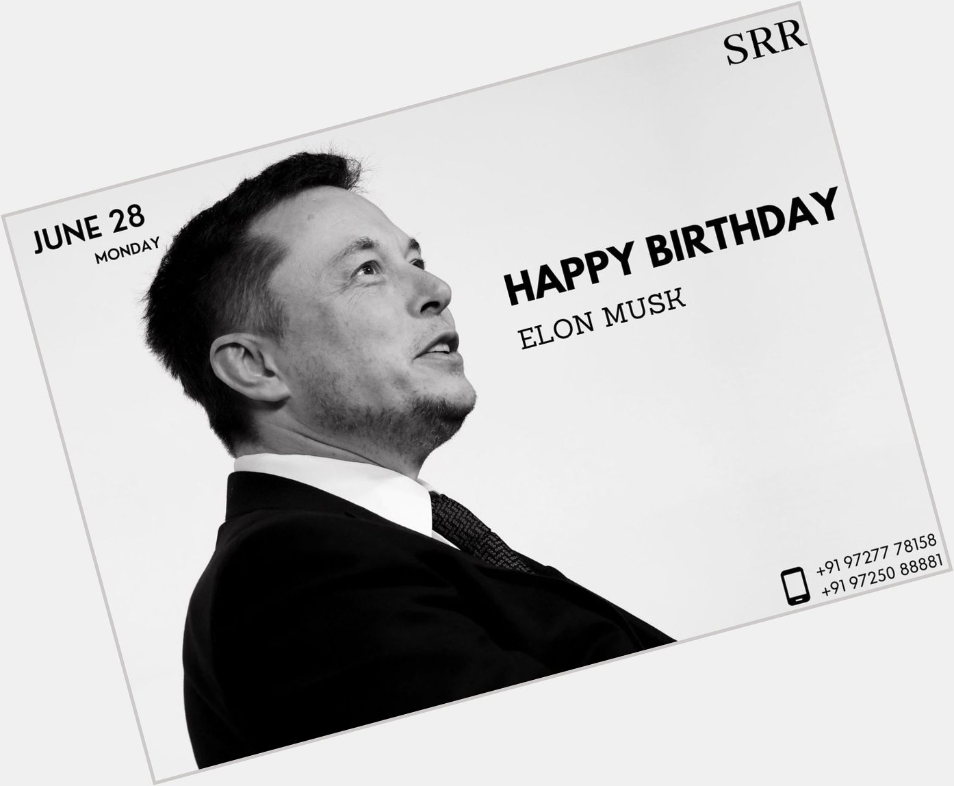 Happy Birthday, Elon Musk     