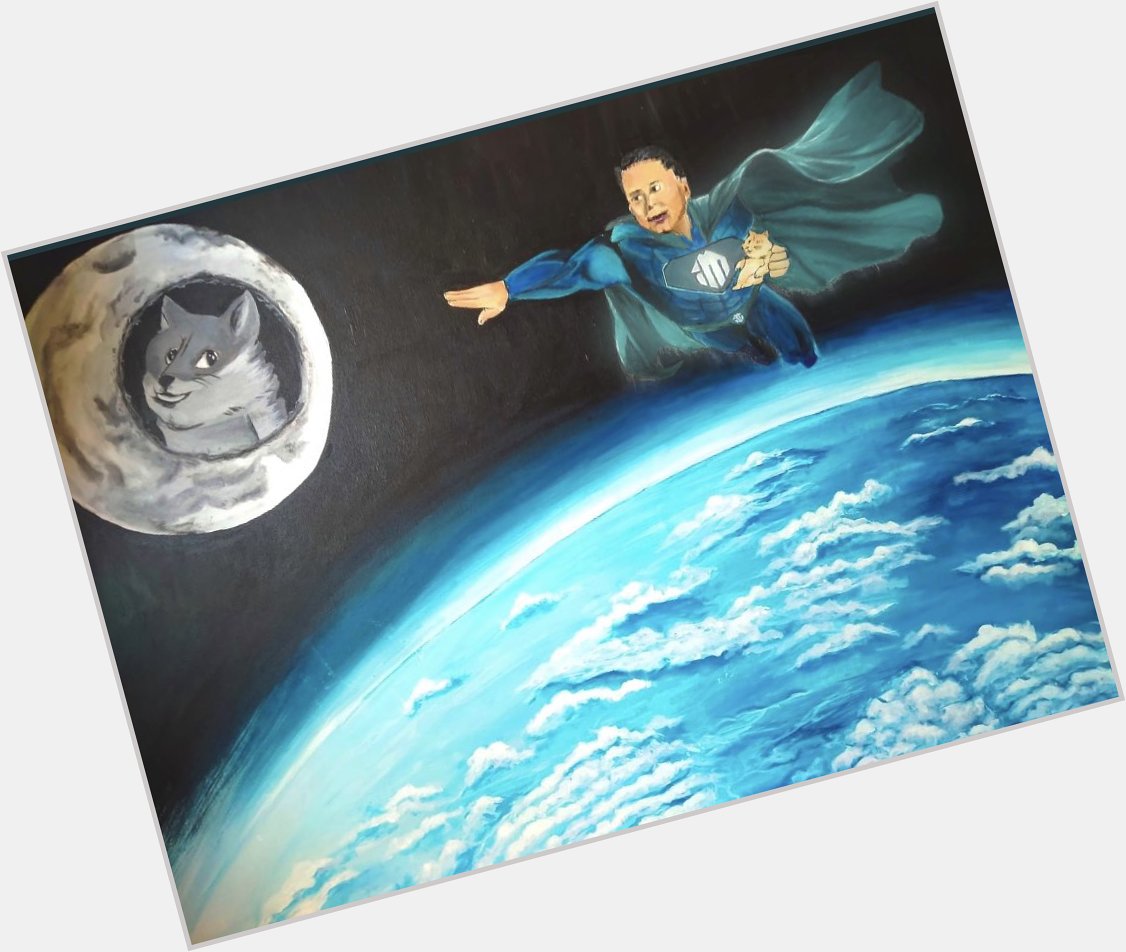   Happy late Birthday Elon Musk as taking doge to the moon $IRONY 