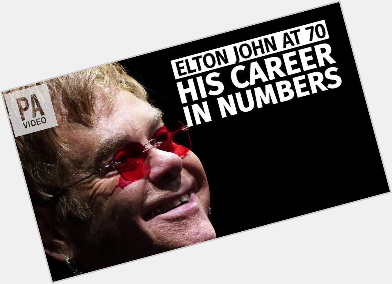 Happy 70th Birthday to Elton John! Here\s a quick look back at his remarkable career. 