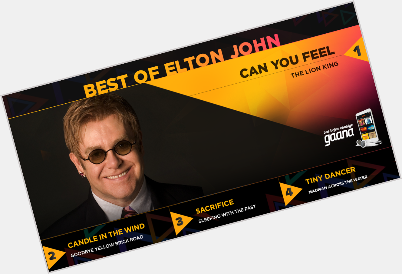 Happy Birthday Elton John! Thank you for the over the past 50 years! 