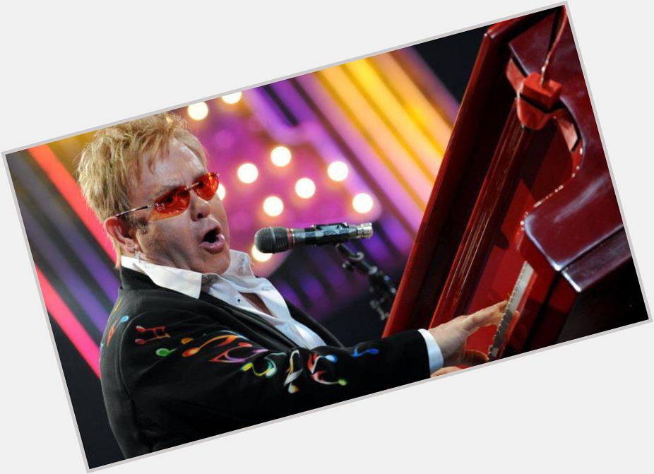   Happy Birthday Elton John and many happy returns! 