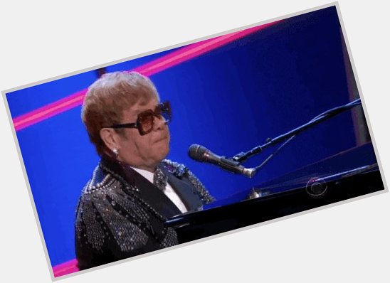 Happy 74th birthday to Elton John 