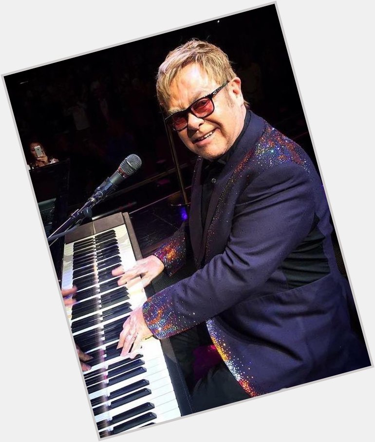 Happy 76th birthday Reginald Kenneth Dwight aka Sir Elton John 