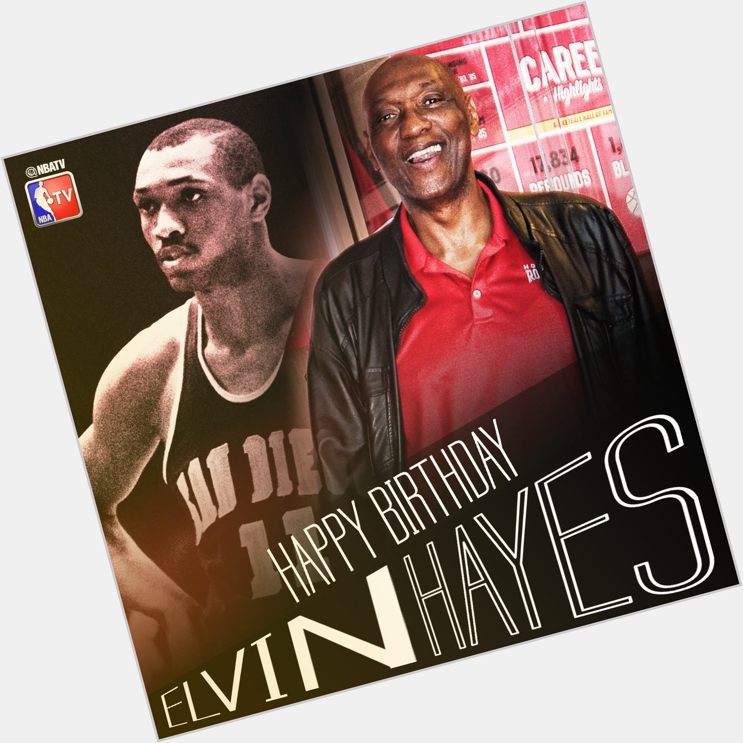 Happy Birthday to 12x All-Star, 1968 first overall pick, and Hall of Famer, Elvin Hayes! 