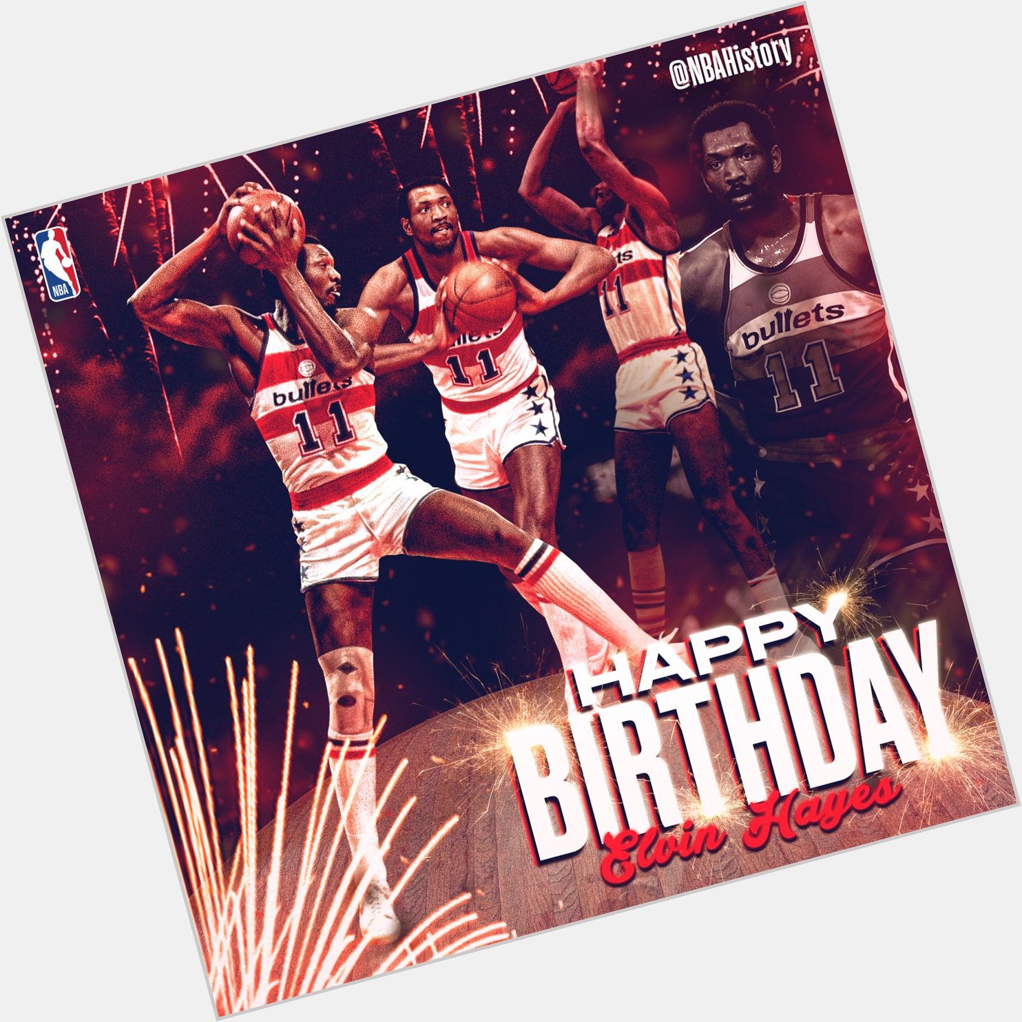 Happy 72nd Birthday to 12x & Hall of Famer ELVIN HAYES! 