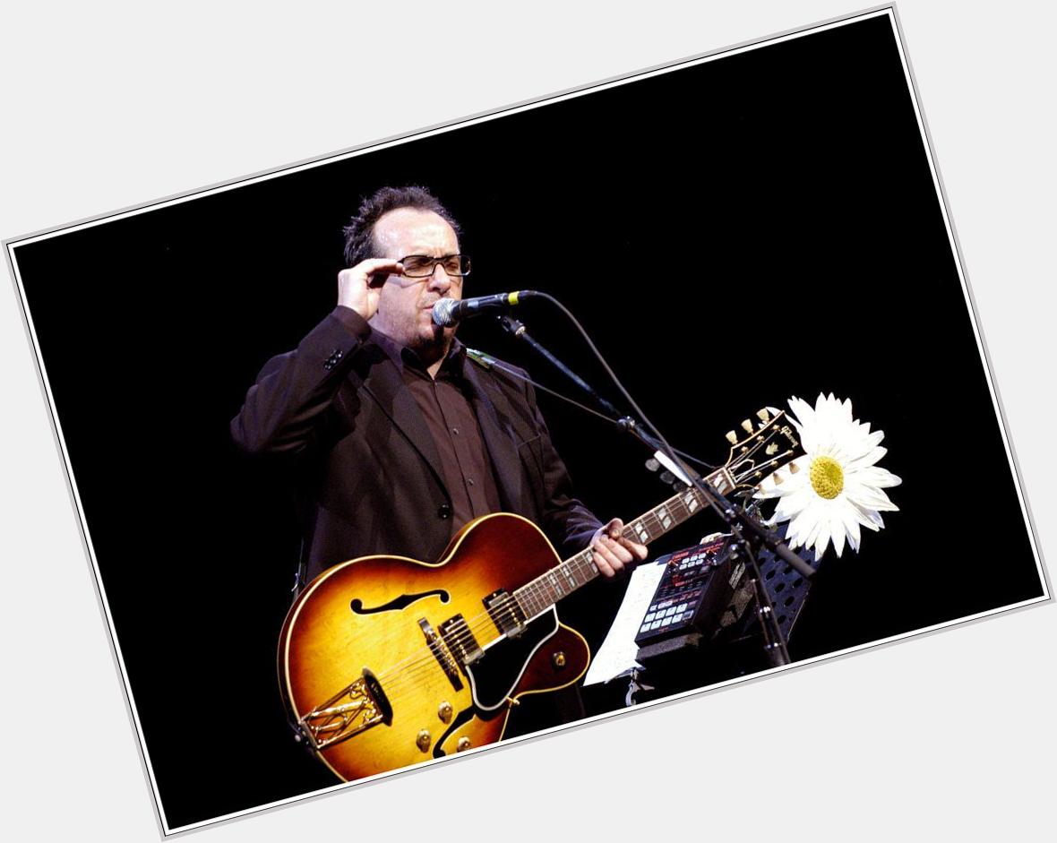 Happy 61st Birthday, Elvis Costello. 