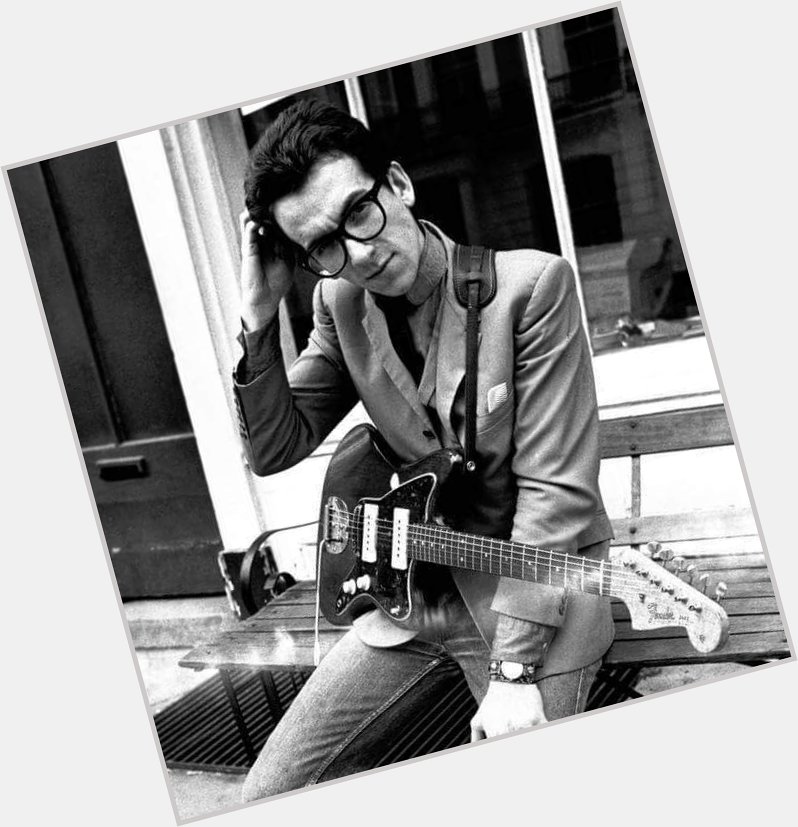 Happy Birthday to singer songwriter Elvis Costello, born on this day in Paddington, London in 1954.   