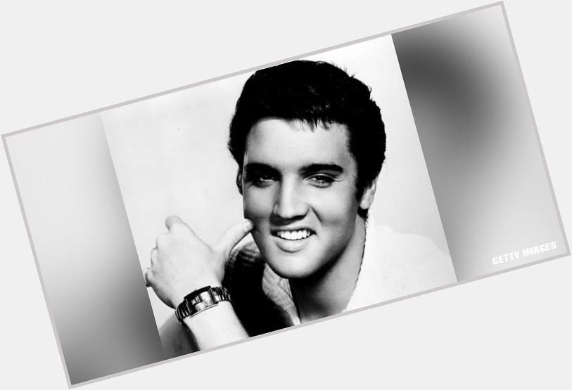 Happy Birthday, Elvis Presley! The singer would have been 80 today.  