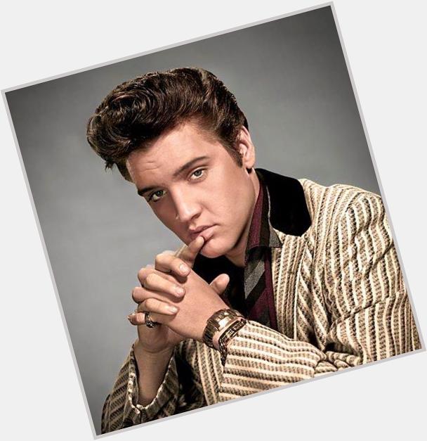 Happy 80th birthday to Elvis Presley. 