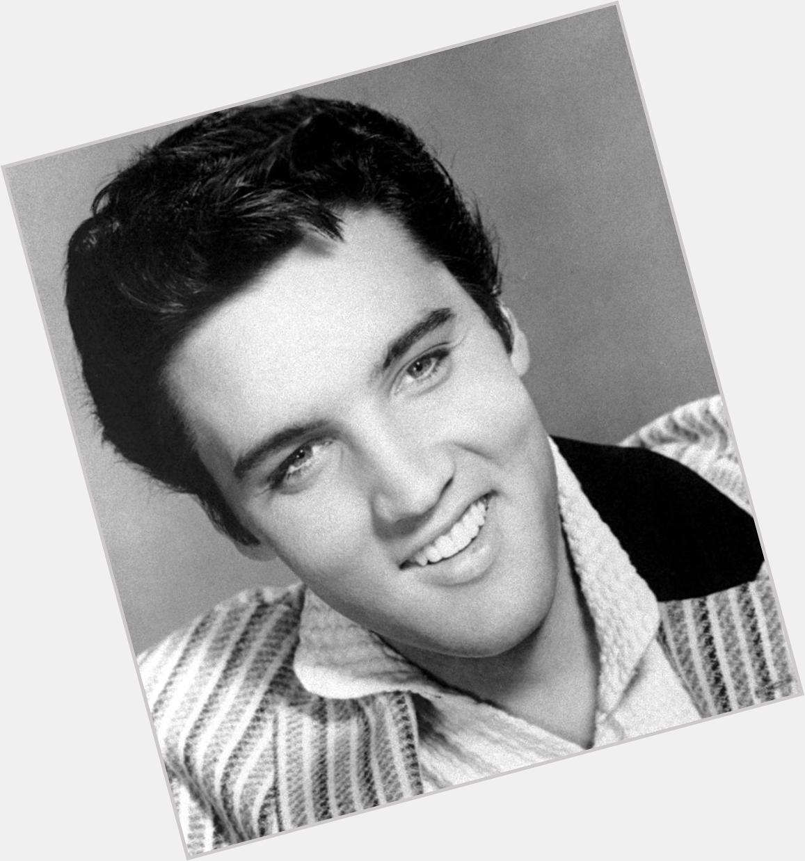 Happy birthday to the King!!! Such an important musician, rest in peace Elvis Presley!! 
