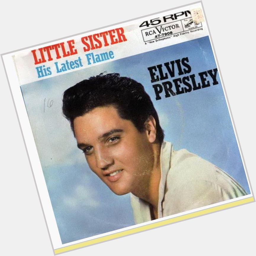 Happy 80th Bday Elvis Presley! What is your fave Elvis song? Mine? \"Marie\s the Name of His Latest Flame\"   