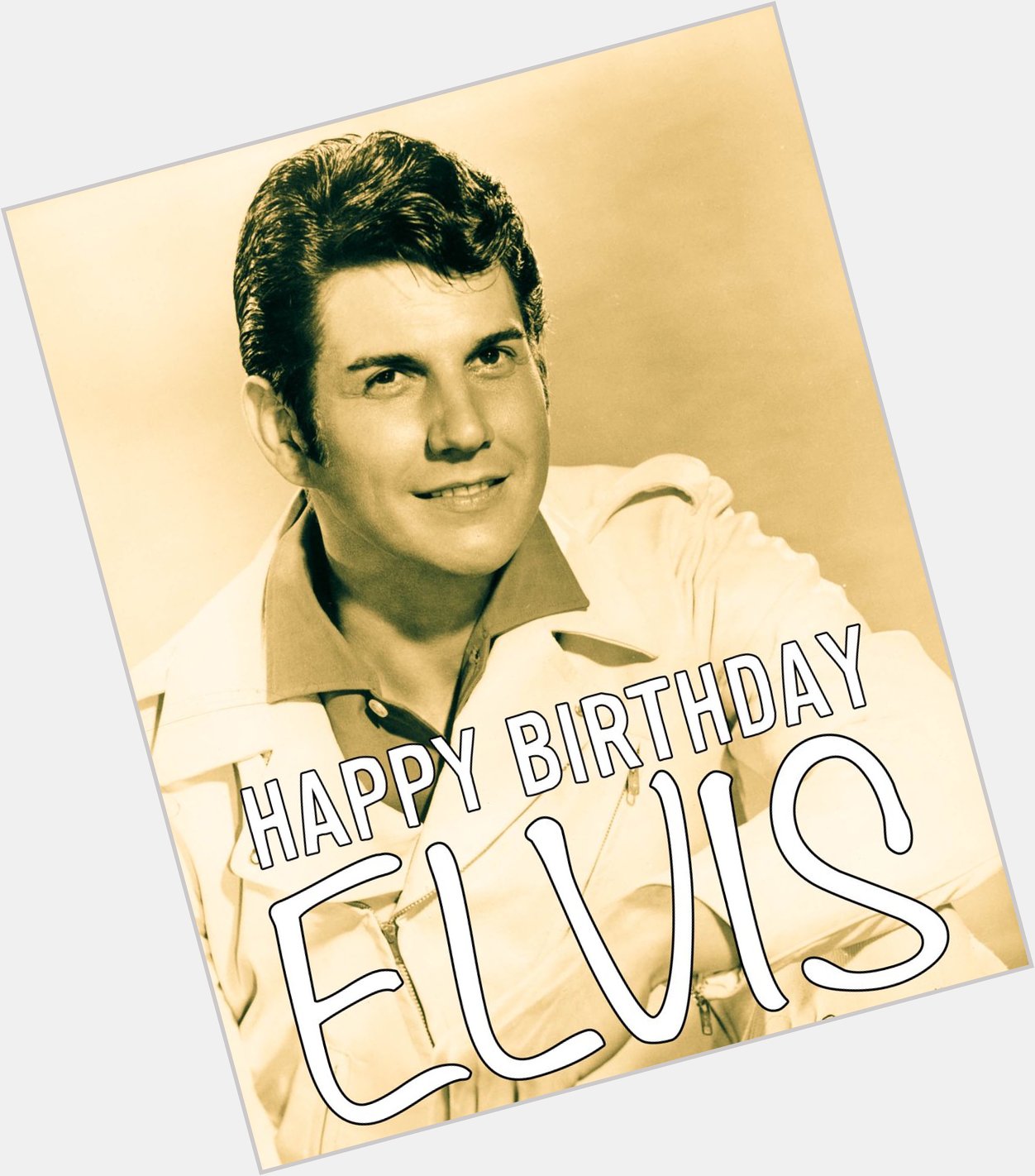 Happy Birthday to Elvis Presley! ;-) 