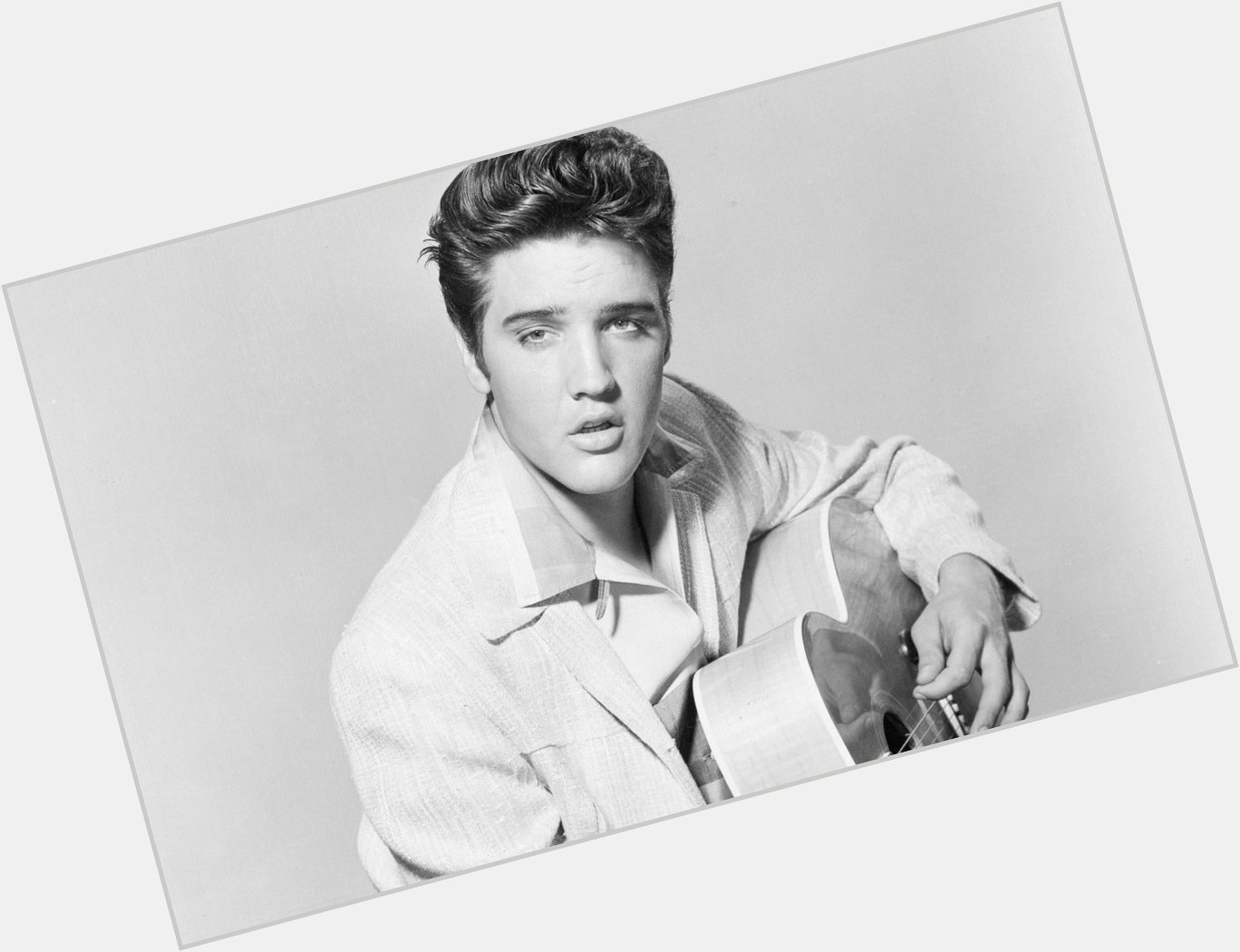 Happy birthday to the King! Elvis Presley was born on this day in 1935. 