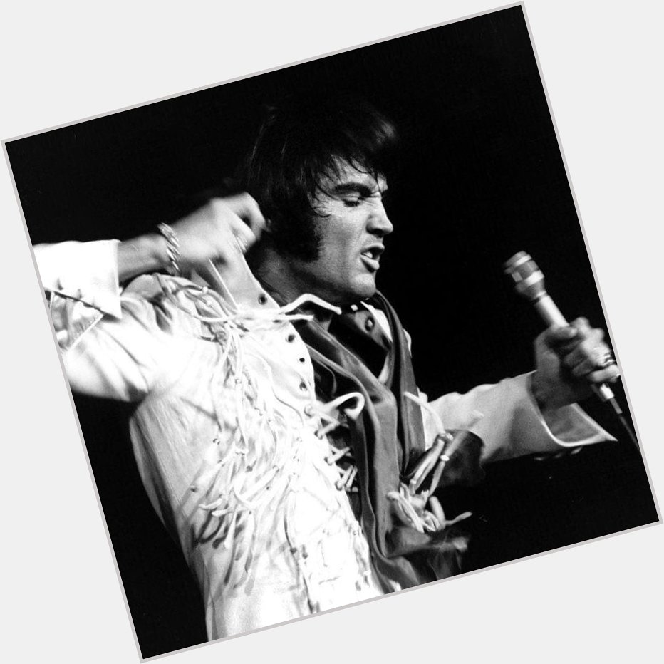 The King of Rockin Roll Elvis Presley Happy Birthday and A Veteran. Thank you for what you have done              