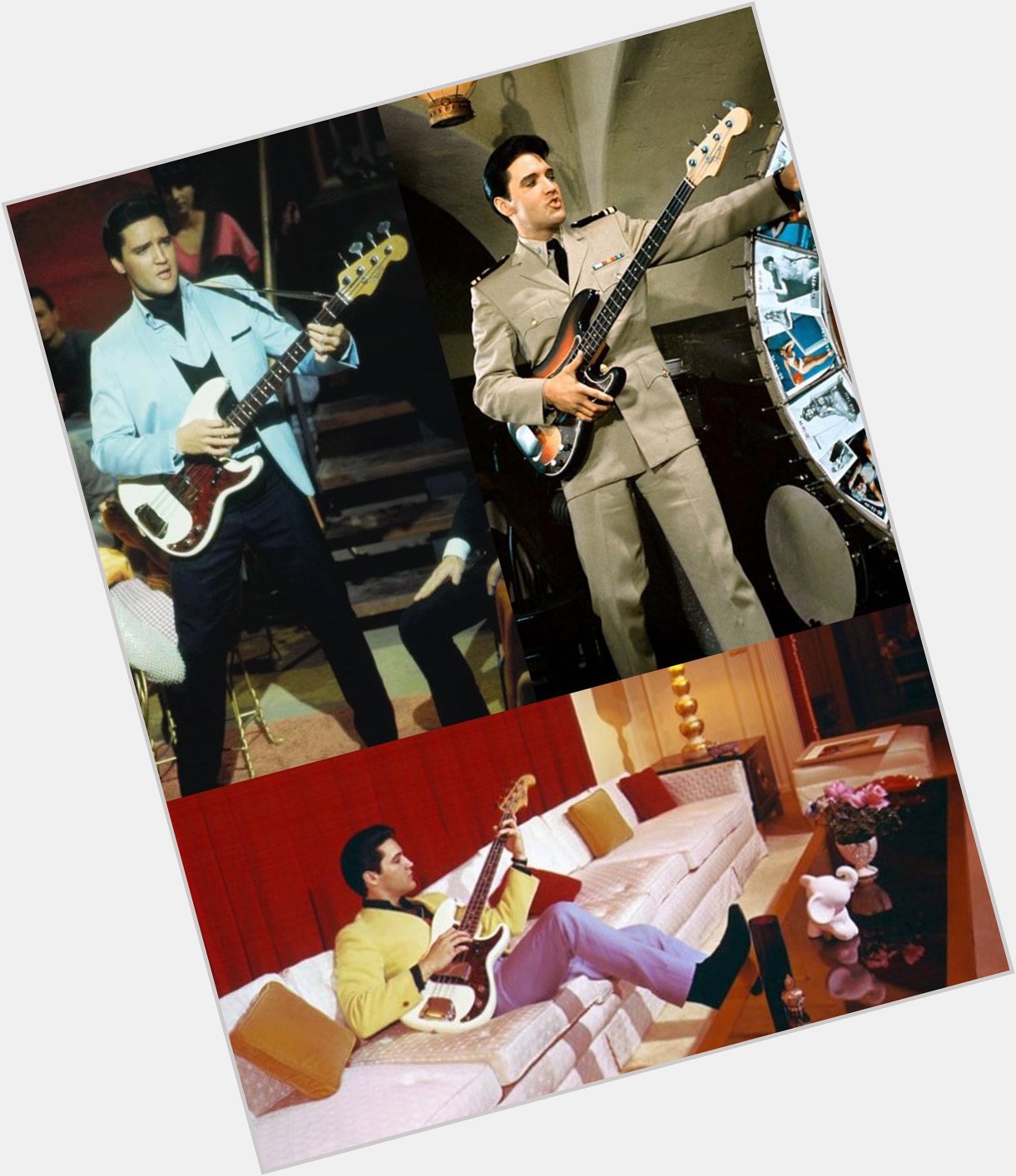 Happy Birthday to Elvis Presley, who was a big fan of the bass. (January 8, 1935 August 16, 1977) 