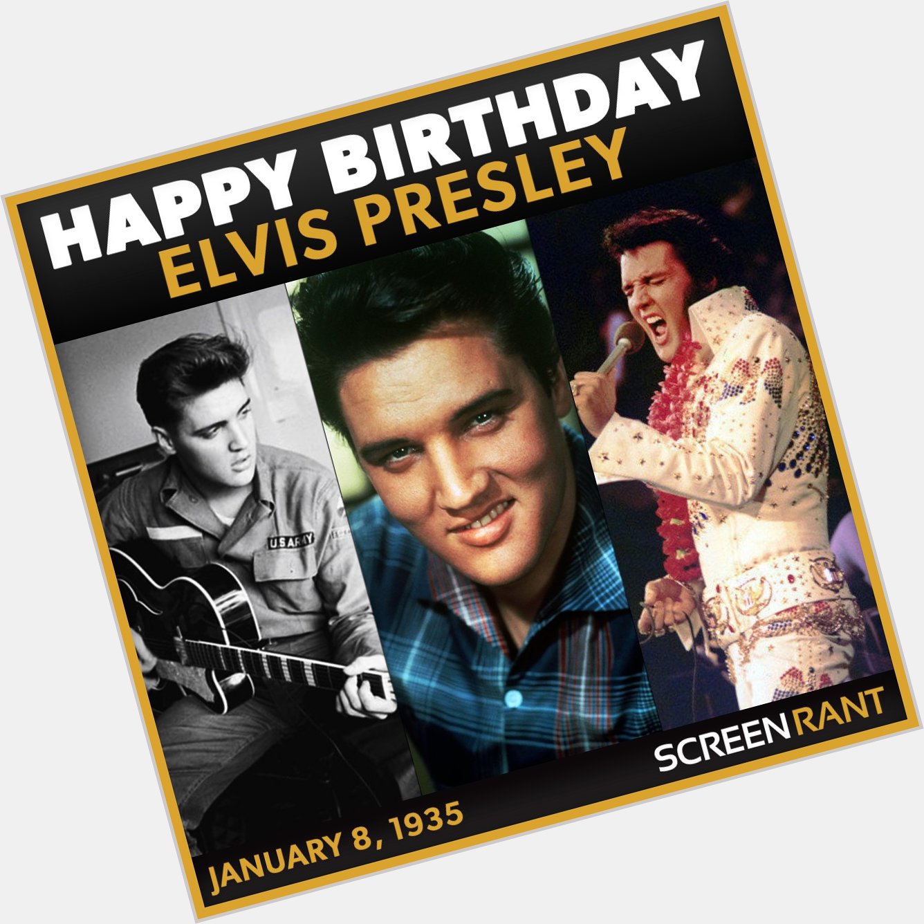 Happy Birthday to the King, Elvis Presley! Who would\ve been 86 today. What are some of your favorite Elvis songs? 