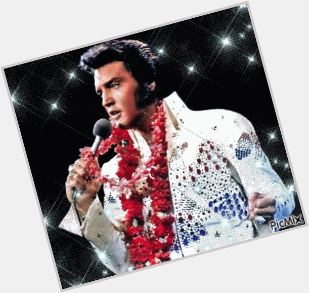 Elvis Presley 
January 8 1935  - August 16 1977
Happy Birthday to The King 