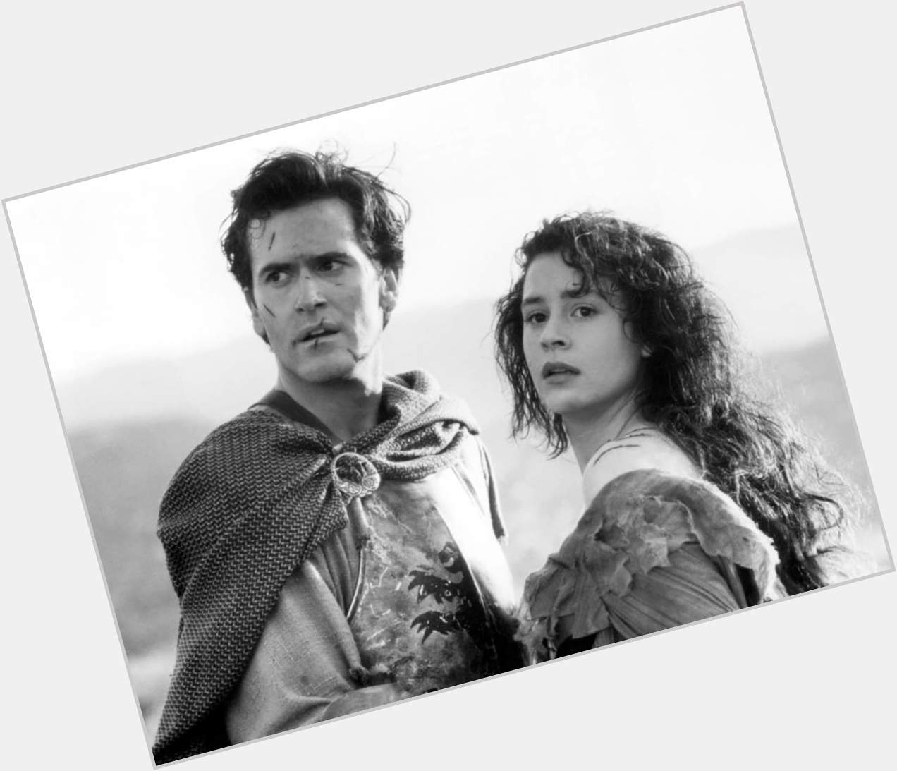 Happy Birthday to Embeth Davidtz who turns 56 today!  Pictured here with Bruce Campbell in Army of Darkness (1992). 
