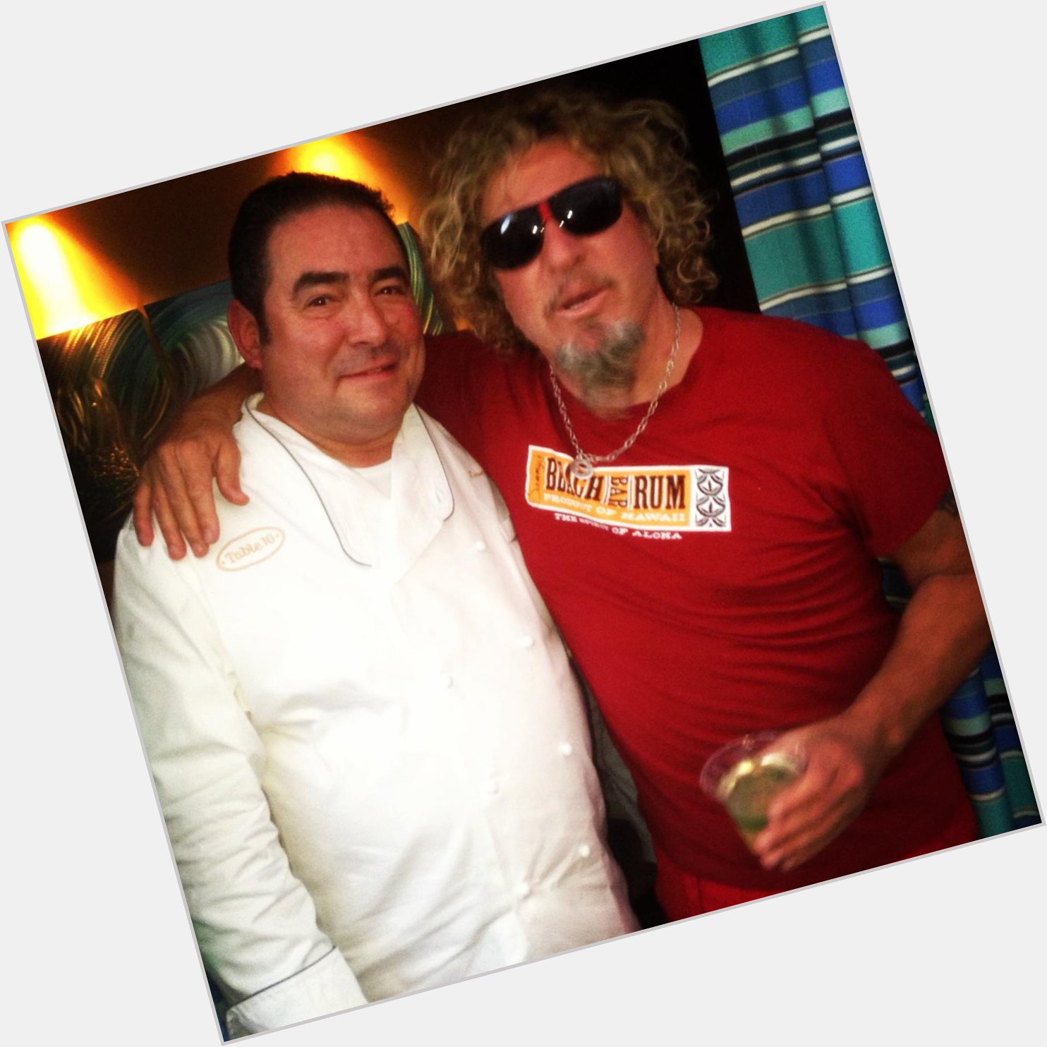 Remessageed Emeril Lagasse ( Happy Birthday Brother Hope it\s a good one.  